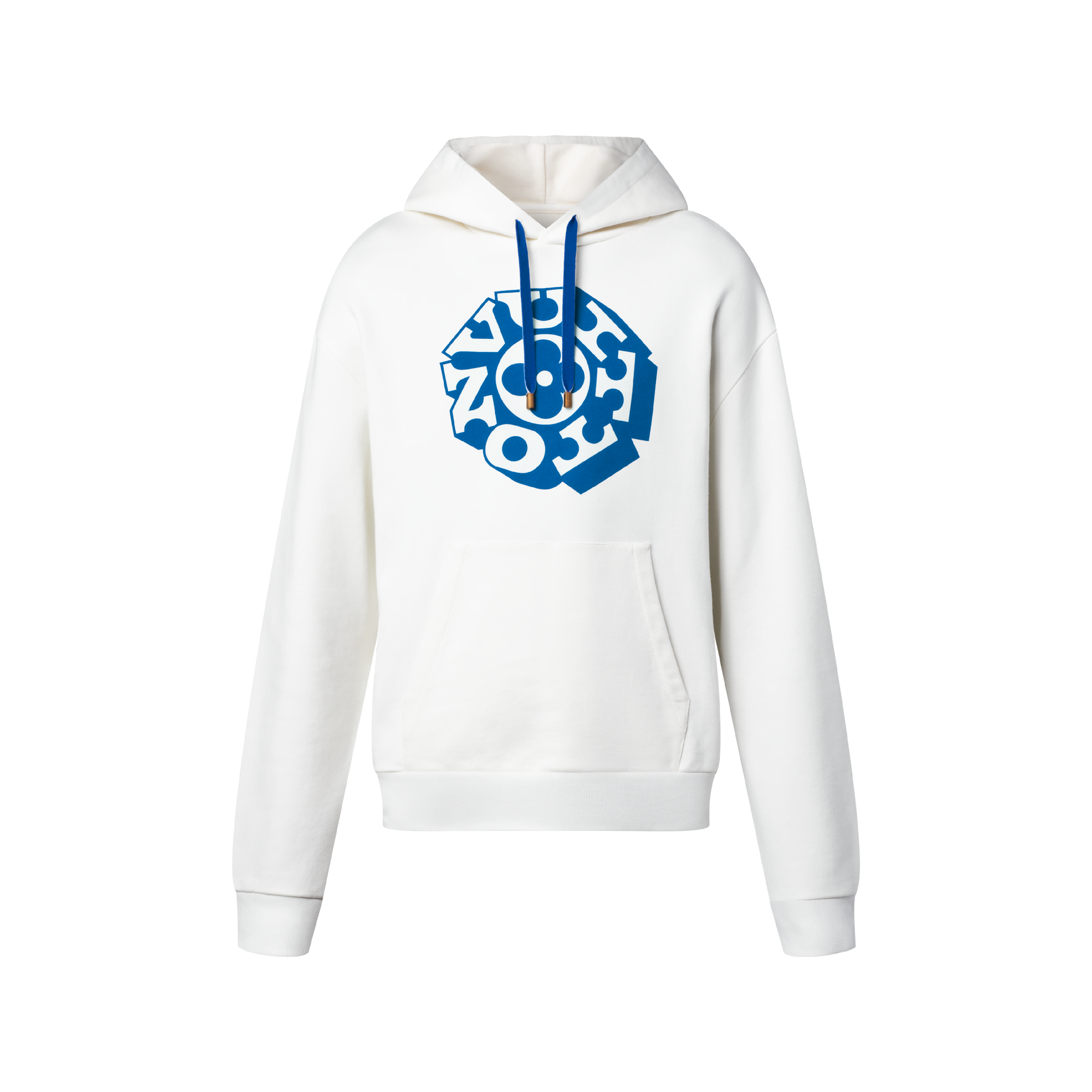 LOUIS VUITTON パーカー ホワイト XS Printed Signature Hoodie - Ready-to-Wear 1AIMLQ | LOUIS VUITTON